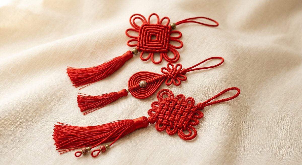 How to Tie Basic Chinese Knots: Double Coin, Pipa, and Pan Chang