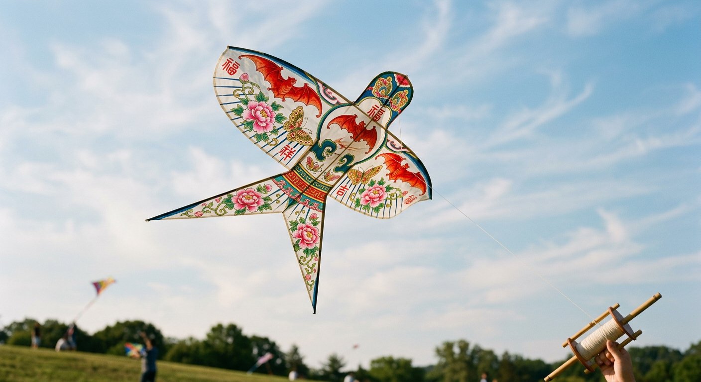 Chinese Kite Symbolism: Bats, Butterflies, and Auspicious Meanings