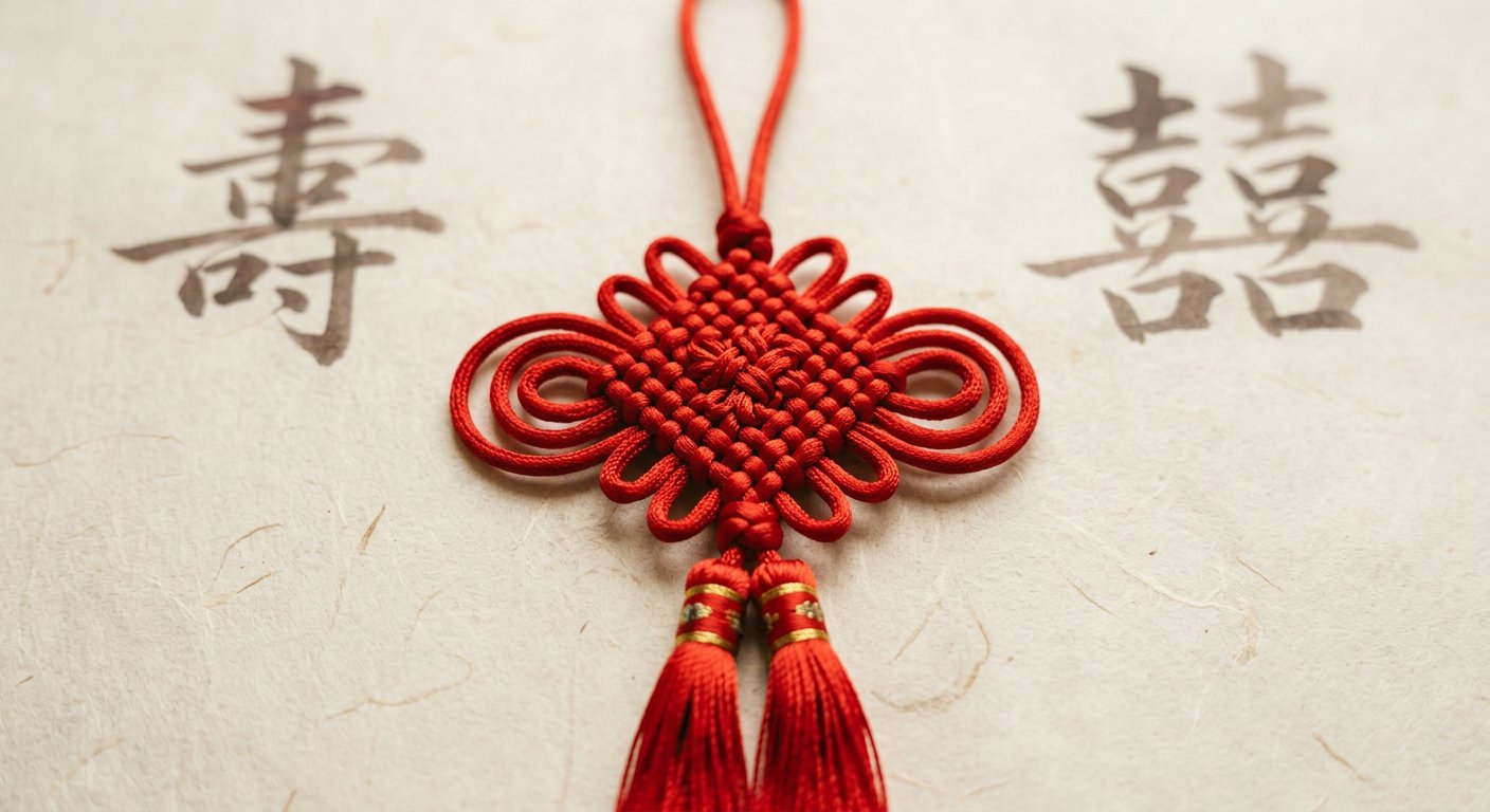 Chinese Character Knots: Shou, Xi, Ruyi, Tongxin, and Tuanjin