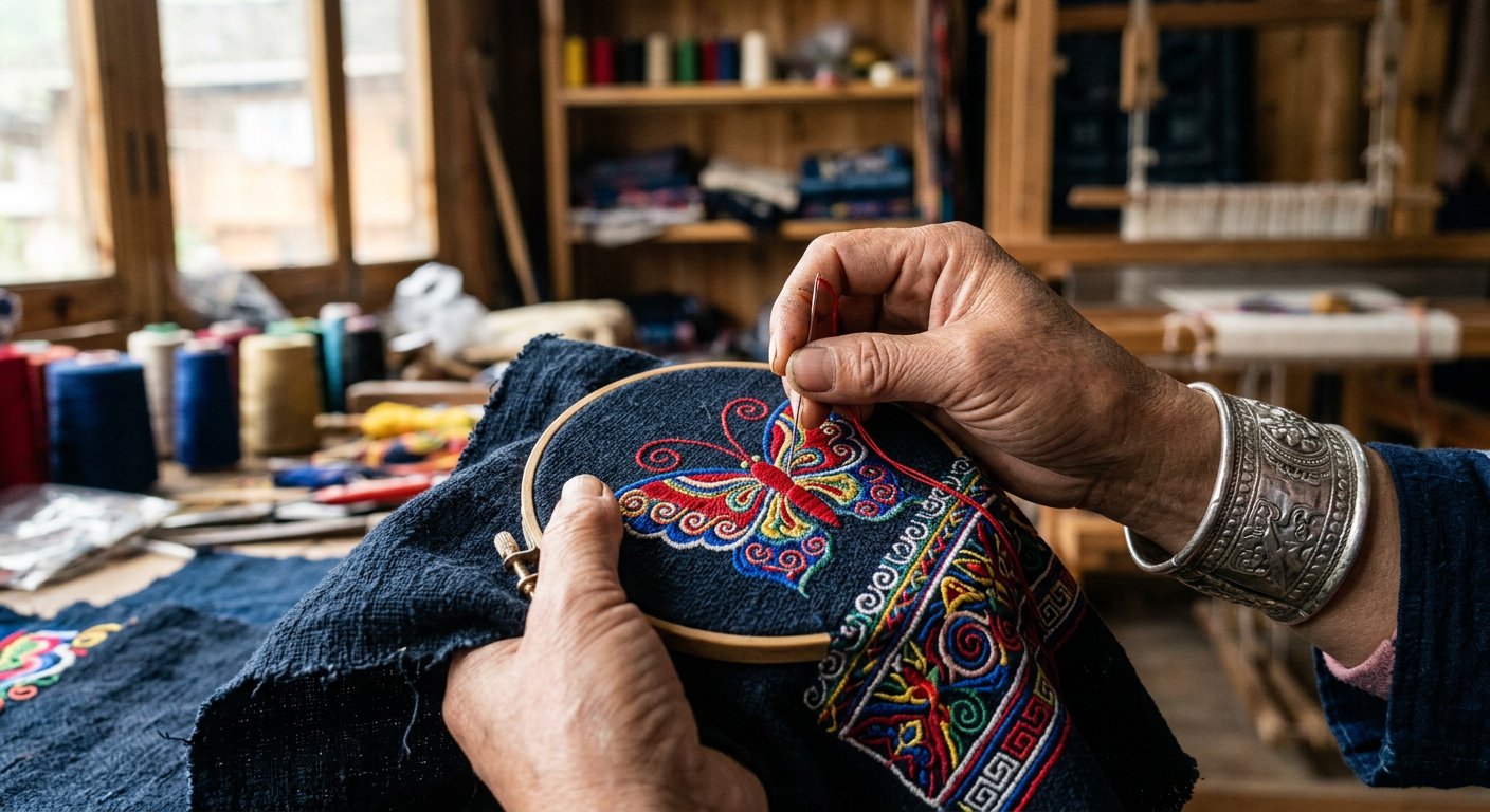 Miao Embroidery: Patterns That Record a History Without Words