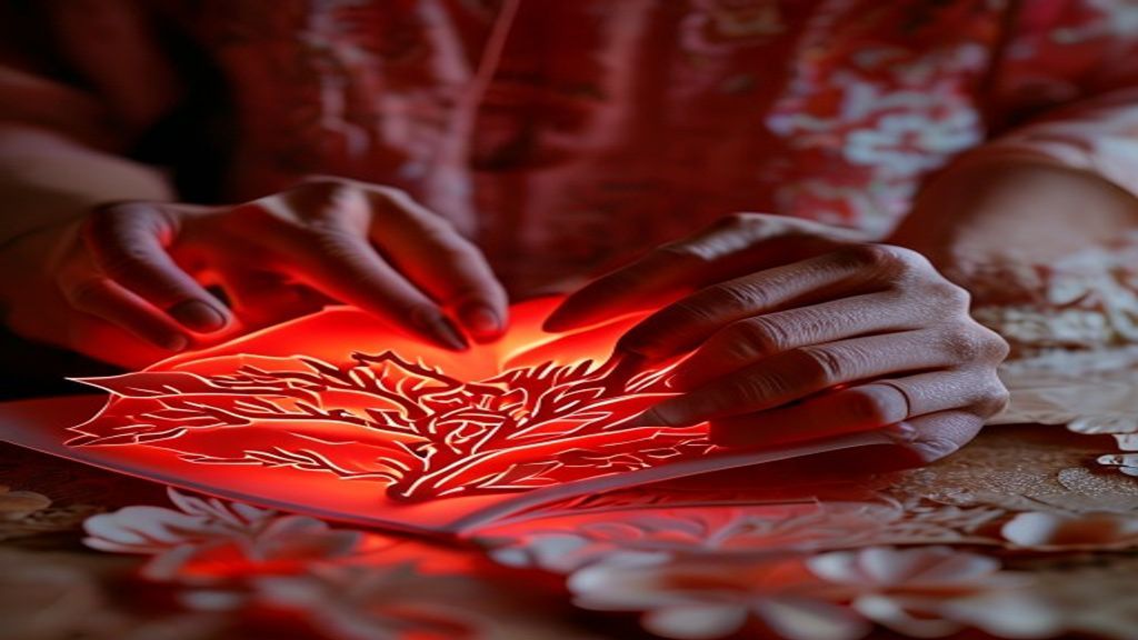 8 Auspicious Symbols in Chinese Paper Cutting