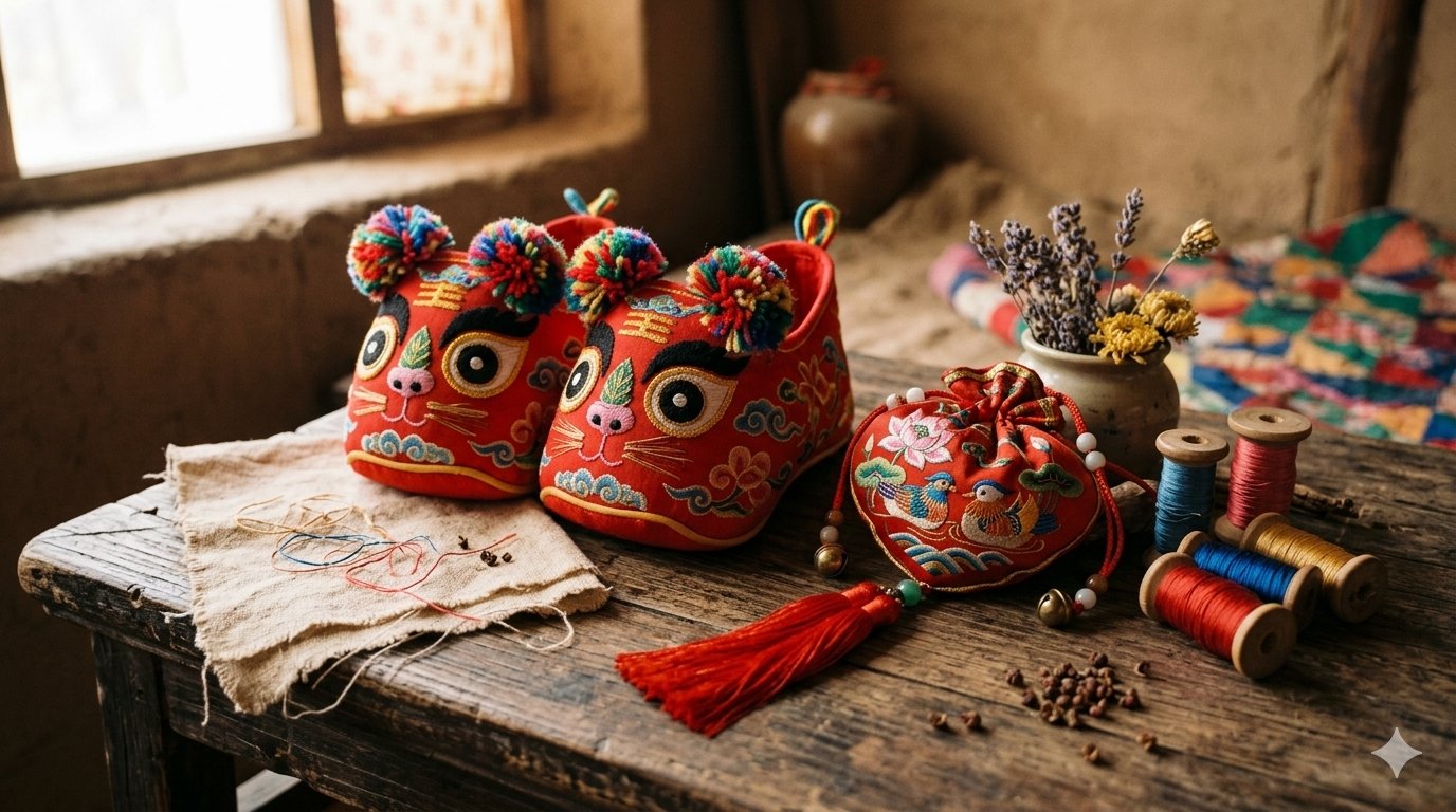 Tiger Shoes and Baby Sachets: Cloth Folk Art in Everyday China