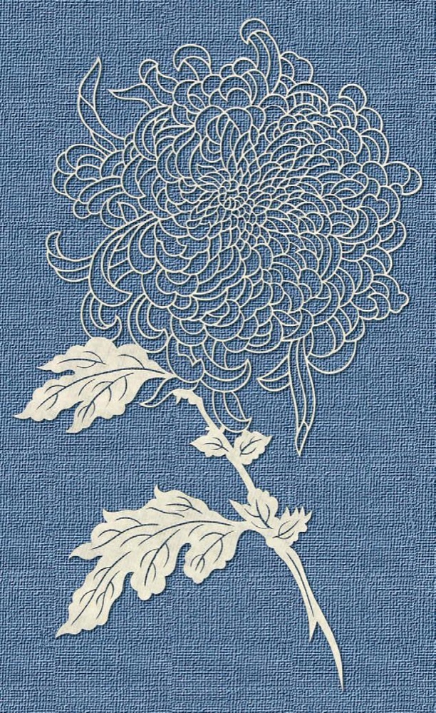 Fine-line flower cutting, typical of the delicate southern style